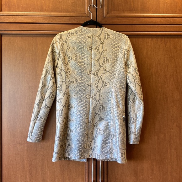 Rino & Pelle snakeskin sand jacket - Picture 5 of 7